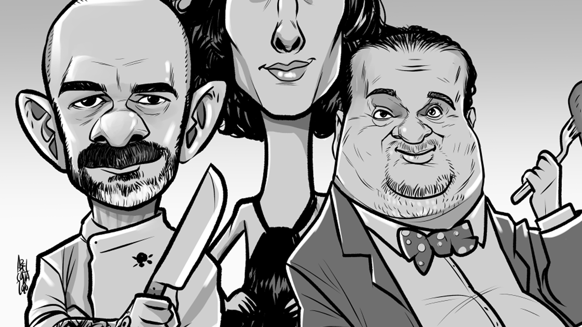 Caricatura Master Chef