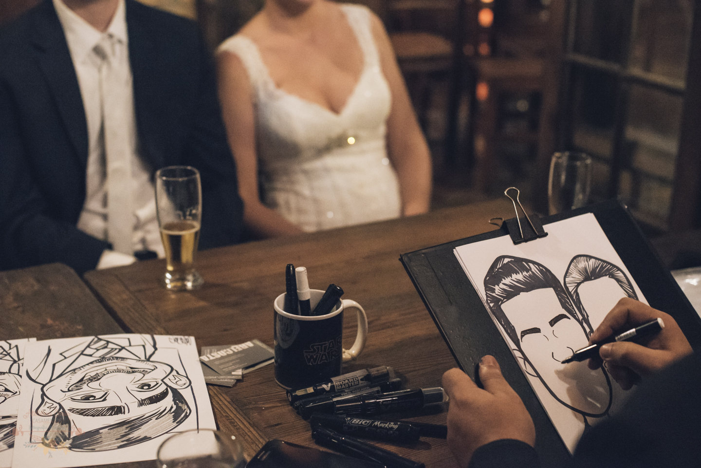 Caricaturas: Um toque de Arte e Humor em seu Casamento